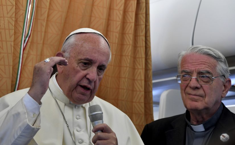 Pope Francis says Catholic Church Should Apologize to Gays